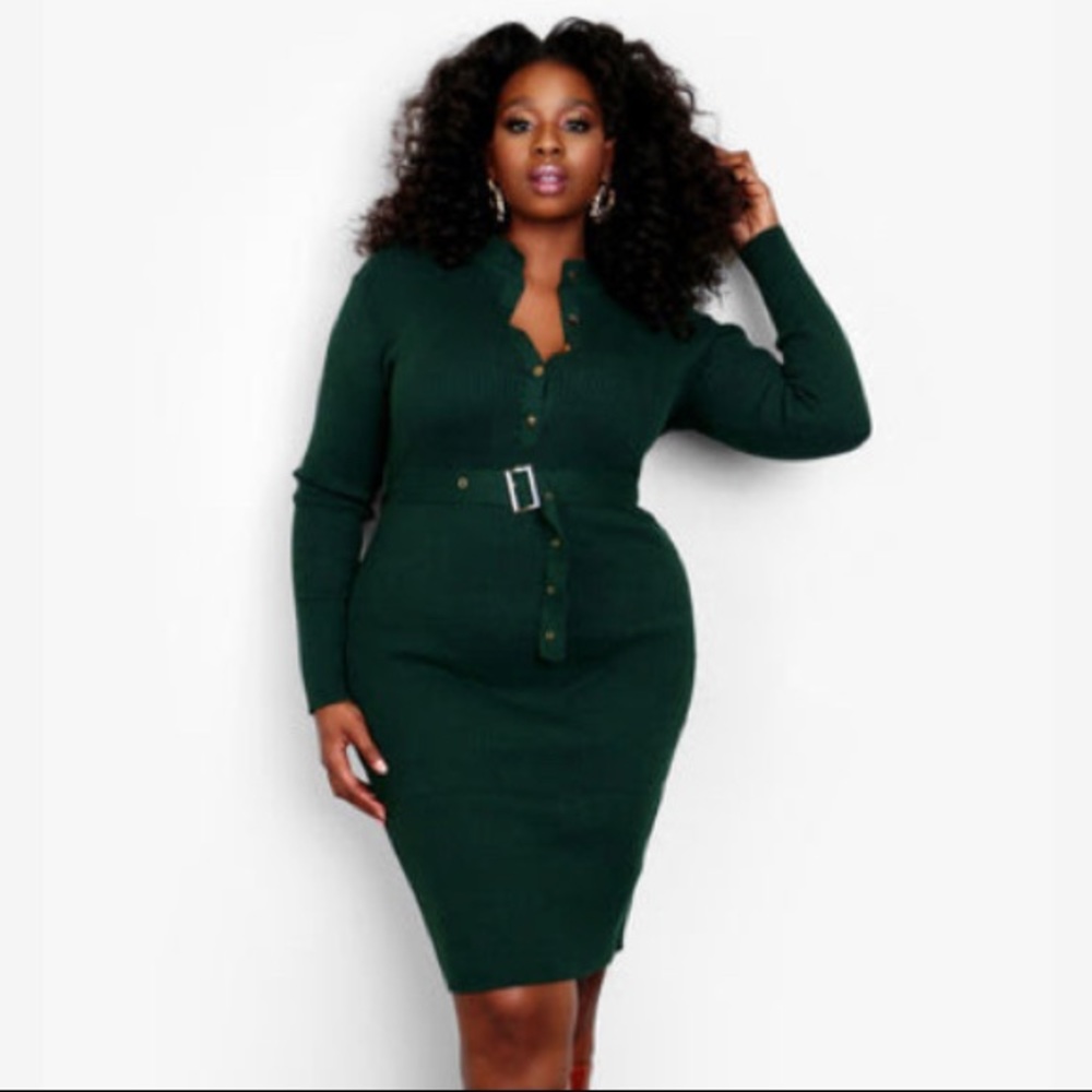 Midi Sweater Dress